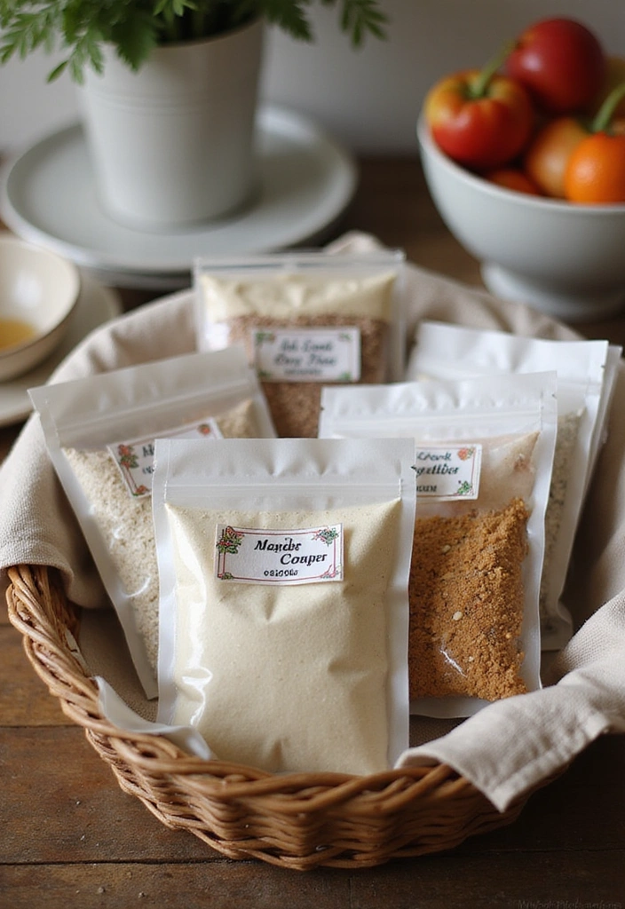 18 Genius Ways to Organize Your Pantry with Mylar Bags for Long-Term Food Preservation (You Won't Believe #12!) - 9. Make a Dry Mix Station