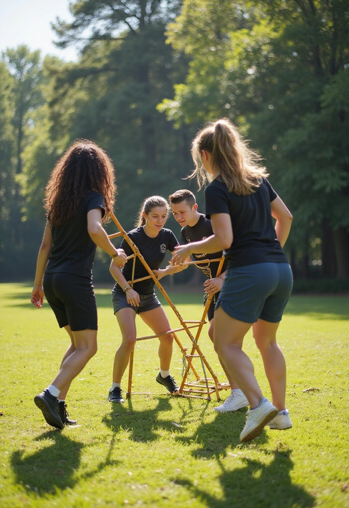 19 Outdoor Military Fitness Workouts That Will Make You Love Nature Again (#6 Is a Must-Try!) - 11. Agility Ladder Drills in the Park