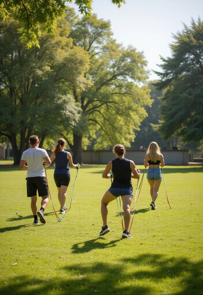 19 Outdoor Military Fitness Workouts That Will Make You Love Nature Again (#6 Is a Must-Try!) - 15. Resistance Band Workouts in Nature
