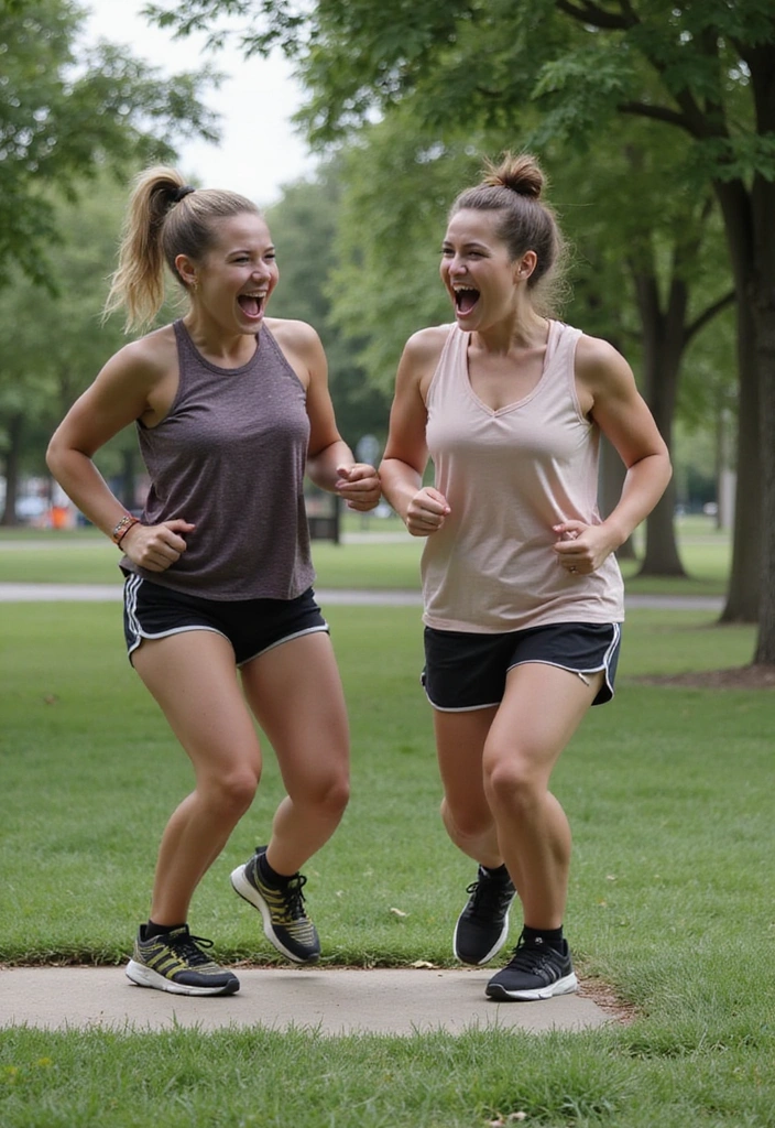 19 Outdoor Military Fitness Workouts That Will Make You Love Nature Again (#6 Is a Must-Try!) - 17. Fitness Challenges with a Friend