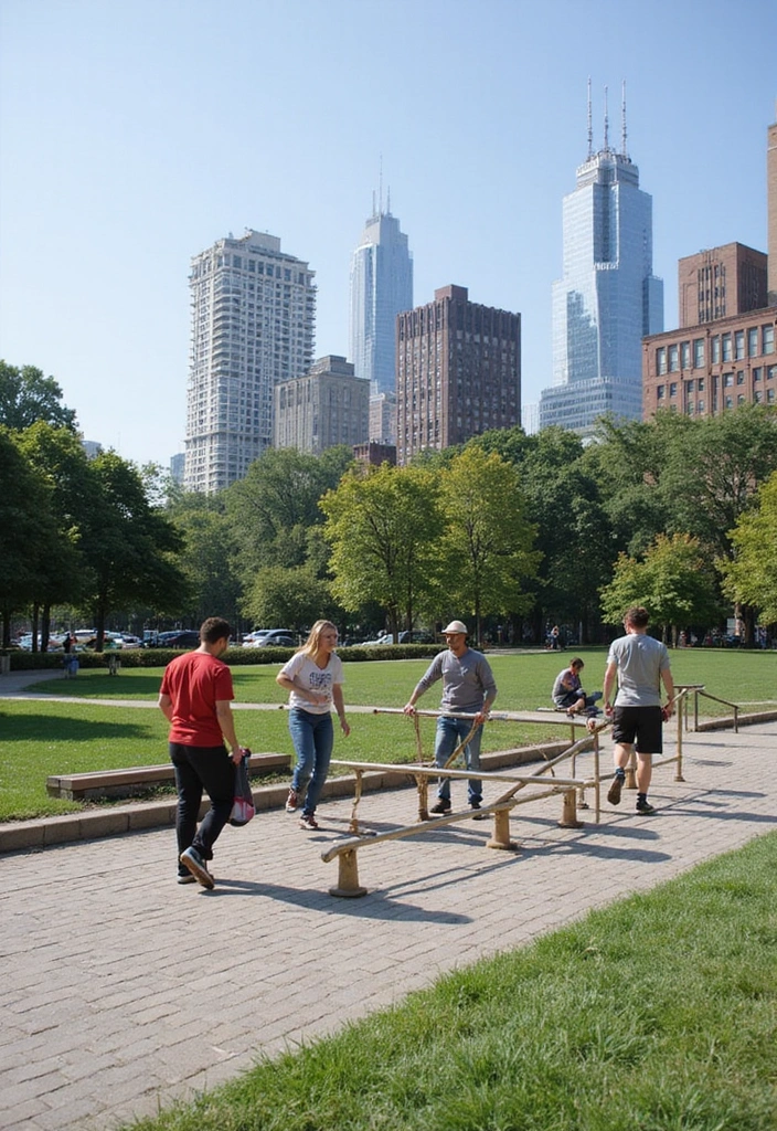 19 Outdoor Military Fitness Workouts That Will Make You Love Nature Again (#6 Is a Must-Try!) - 2. Urban Obstacle Course
