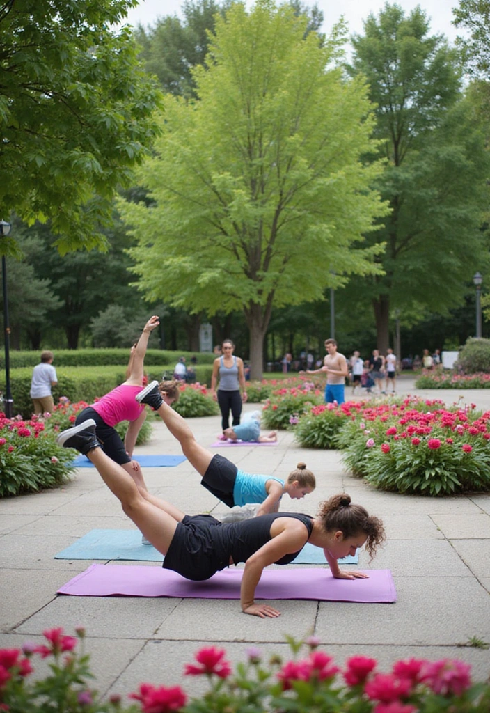 19 Outdoor Military Fitness Workouts That Will Make You Love Nature Again (#6 Is a Must-Try!) - 9. Bodyweight Circuit Training
