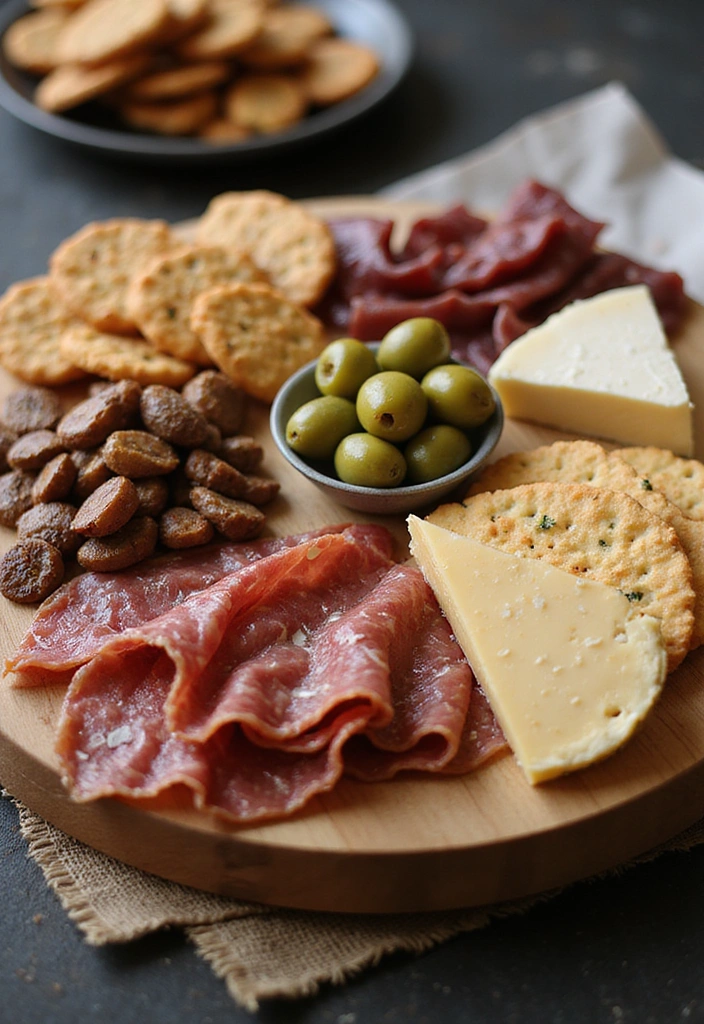 19 Quick Meals Without Electricity That Are Ready in Minutes (You’ll Crave #6!) - 14. Tasty Cold Cuts and Cheese Board
