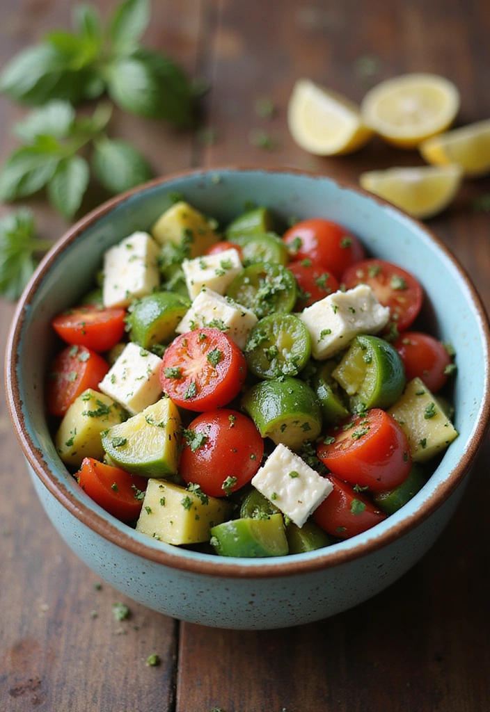 19 Quick Meals Without Electricity That Are Ready in Minutes (You’ll Crave #6!) - 2. Refreshing Greek Salad