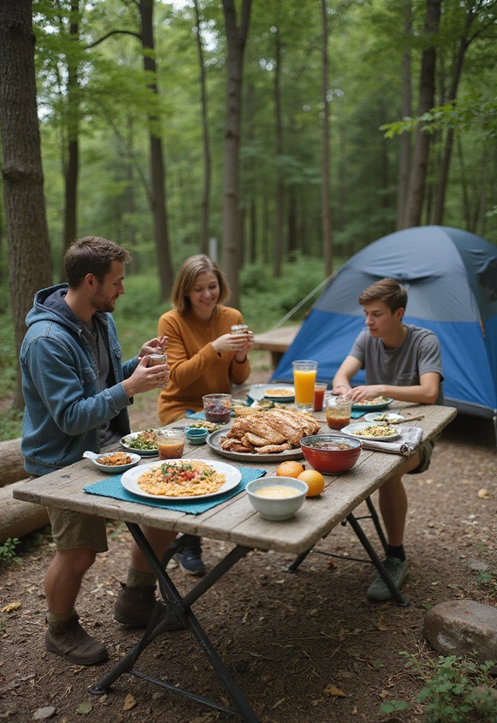 20 Best Camping Gear Reviews You Need to Read Before Your Next Trip (Check Out #8!) - 20. Campground Essential: Portable Folding Table