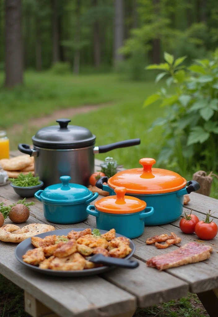 20 Best Camping Gear Reviews You Need to Read Before Your Next Trip (Check Out #8!) - 7. Culinary Adventure: A camping Cookware Set