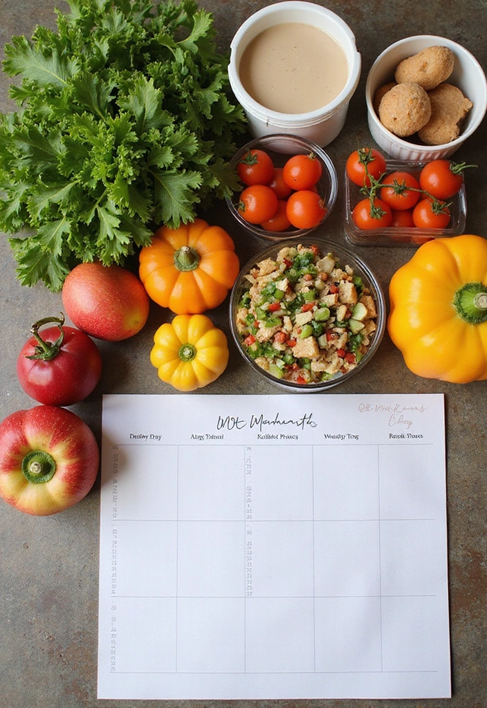 20 Frugal Living Tips That'll Make You Feel Rich (And #19 Will Surprise You!) - 1. Embrace Meal Planning