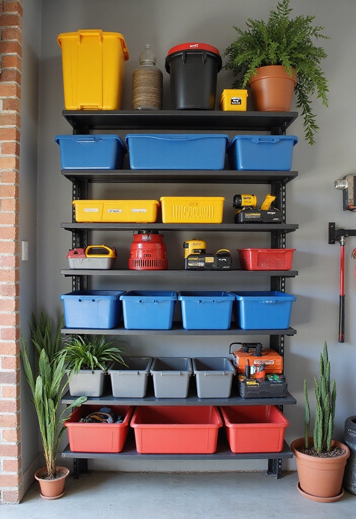 20 Genius Garage Shelving Systems That'll Turn Your Chaos into Order - 1. Adjustable Floating Shelves