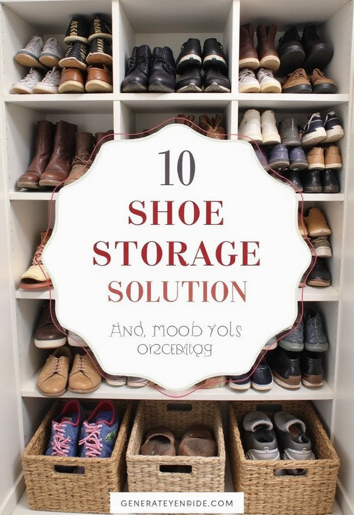 20 Genius Garage Shelving Systems That'll Turn Your Chaos into Order - 18. Shoe Storage Solutions