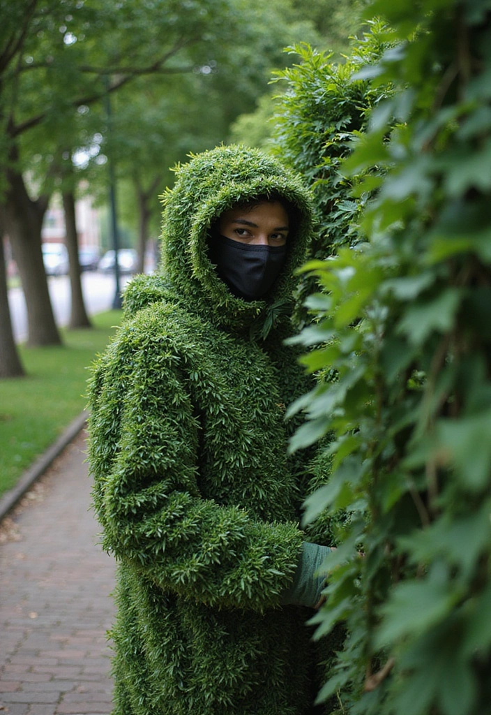 21 Clever Crisis Camouflage Strategies for Urban Environments (Tip #10 Might Save Your Life!) - 13. Use Nature as Camouflage