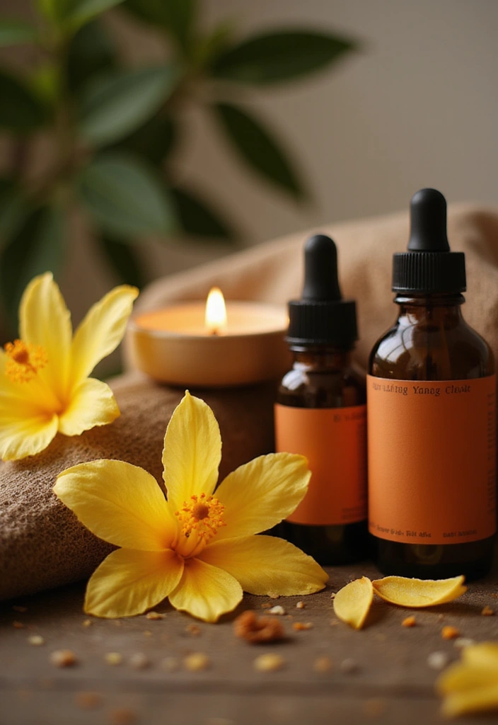 21 Essential Oils for Ultimate Wellness (Find Out Why #10 is a Game Changer!) - 10. Ylang Ylang Oil: The Game Changer