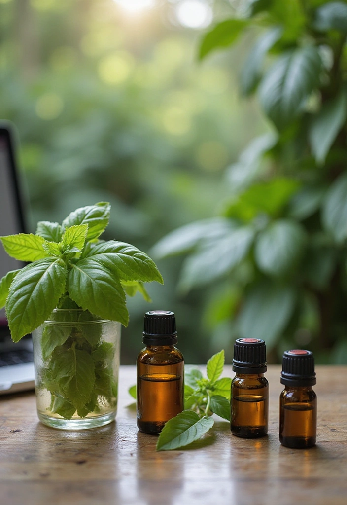 21 Essential Oils for Ultimate Wellness (Find Out Why #10 is a Game Changer!) - 17. Basil Oil: The Clarity Catalyst