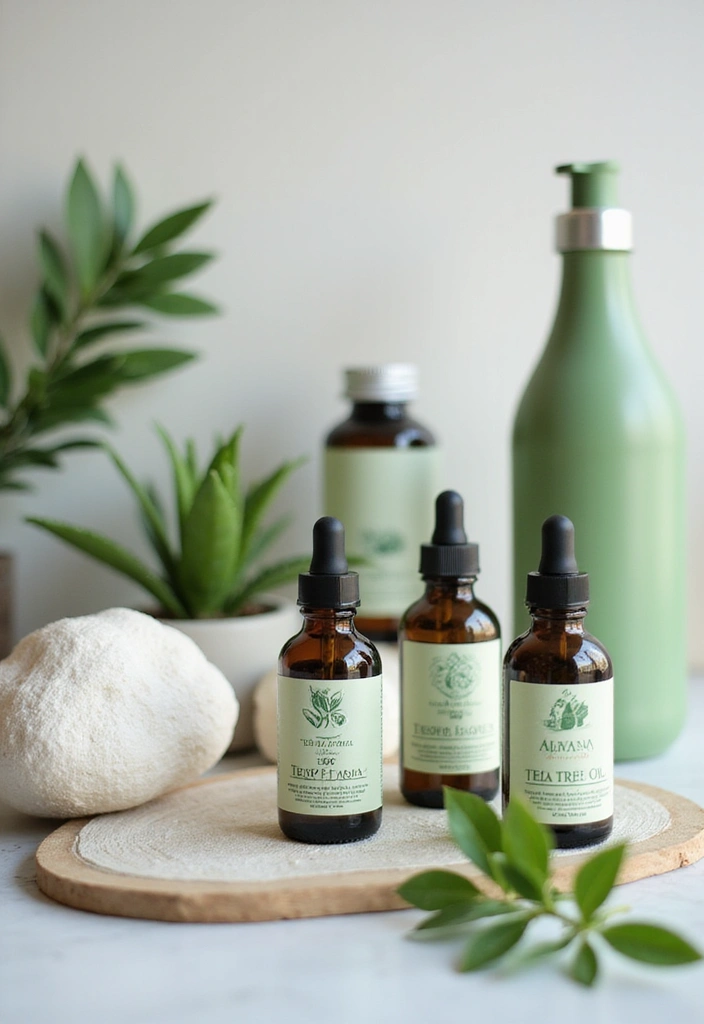 21 Essential Oils for Ultimate Wellness (Find Out Why #10 is a Game Changer!) - 4. Tea Tree Oil: The Skin Savior