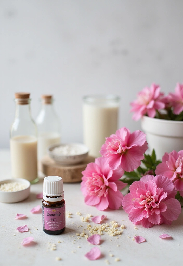 21 Essential Oils for Ultimate Wellness (Find Out Why #10 is a Game Changer!) - 9. Geranium Oil: The Emotional Balancer