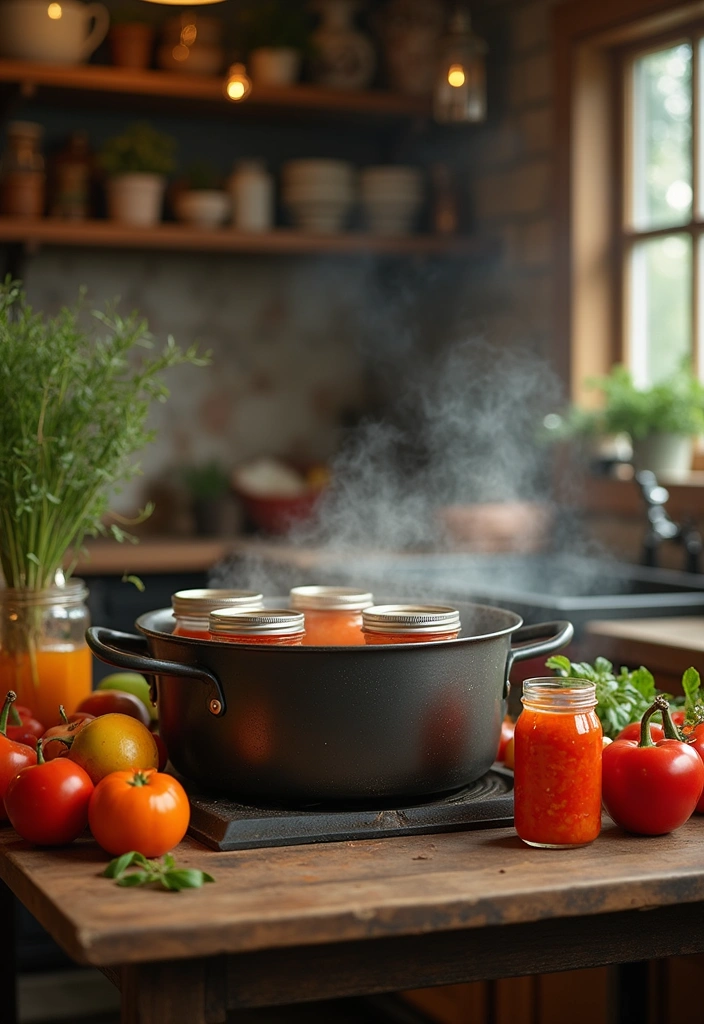 21 Step-by-Step Preserving Techniques That Will Transform Your Garden Harvest! - 1. Water Bath Canning