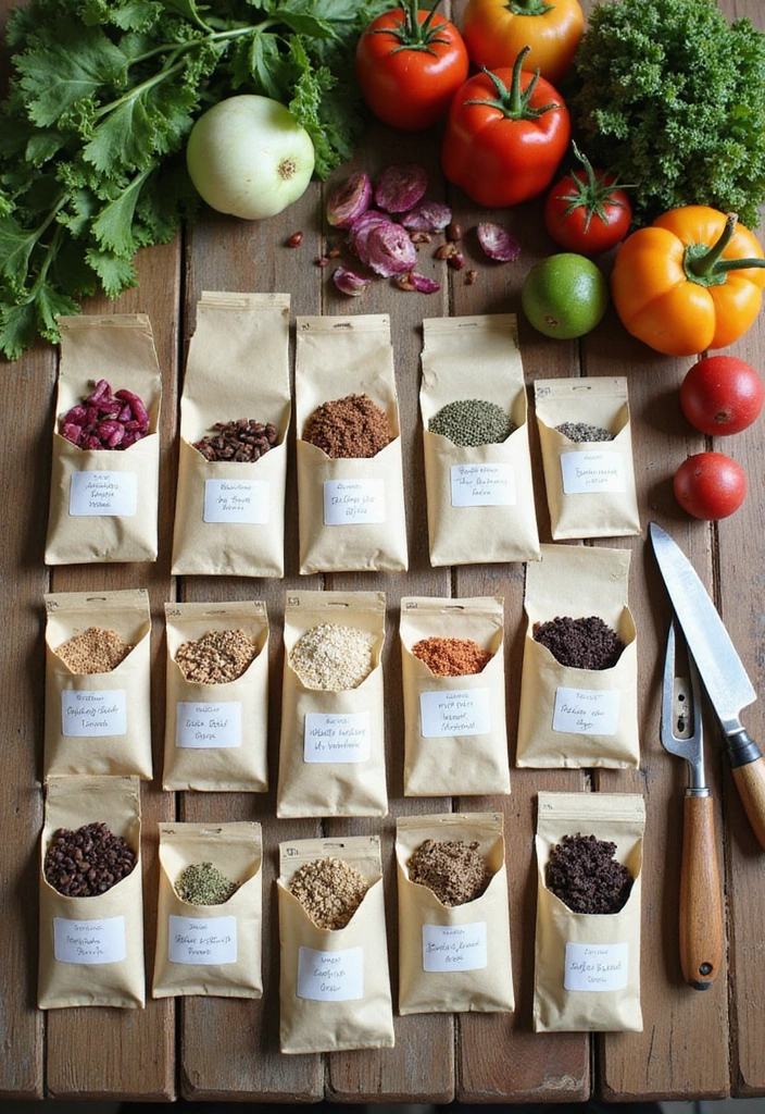 21 Step-by-Step Preserving Techniques That Will Transform Your Garden Harvest! - 15. Storing Seeds