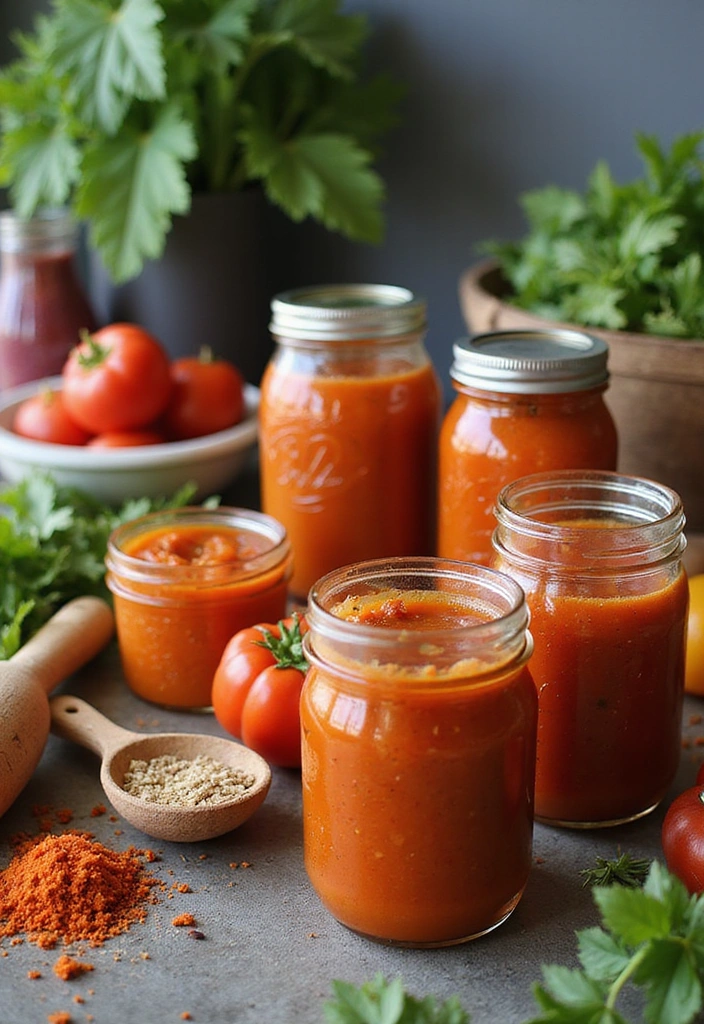 21 Step-by-Step Preserving Techniques That Will Transform Your Garden Harvest! - 16. Making Sauces and Purees