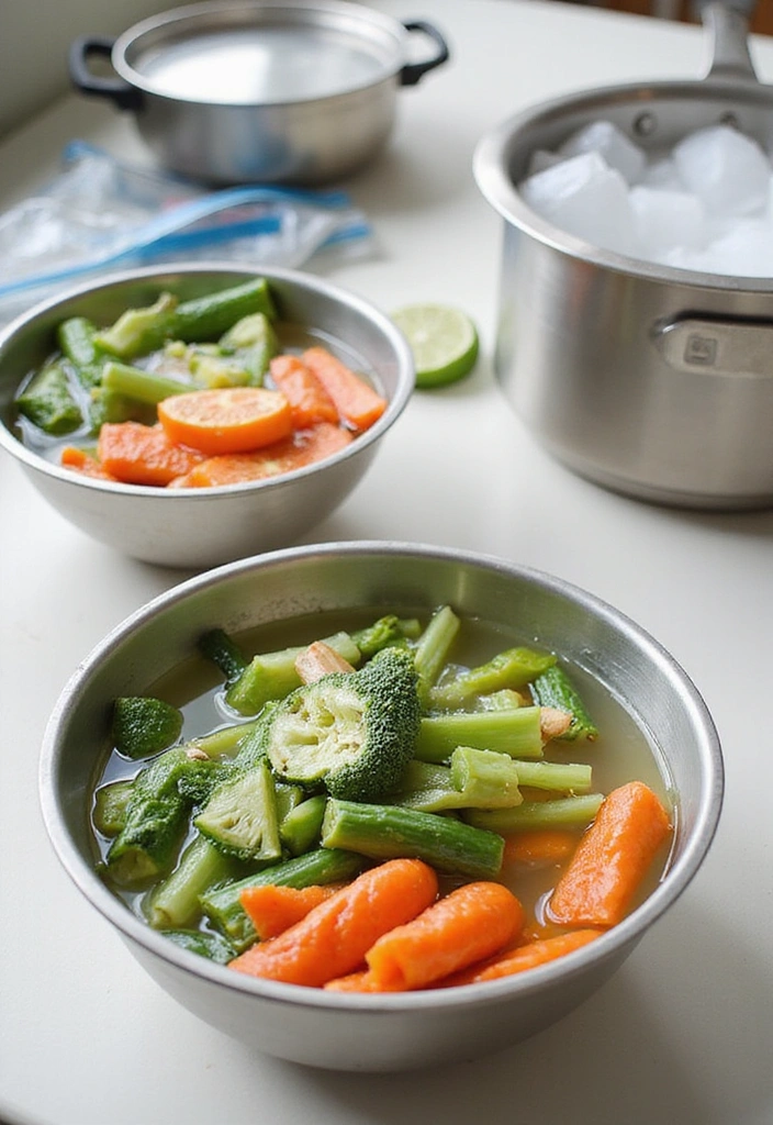 21 Step-by-Step Preserving Techniques That Will Transform Your Garden Harvest! - 19. Blanching and Freezing