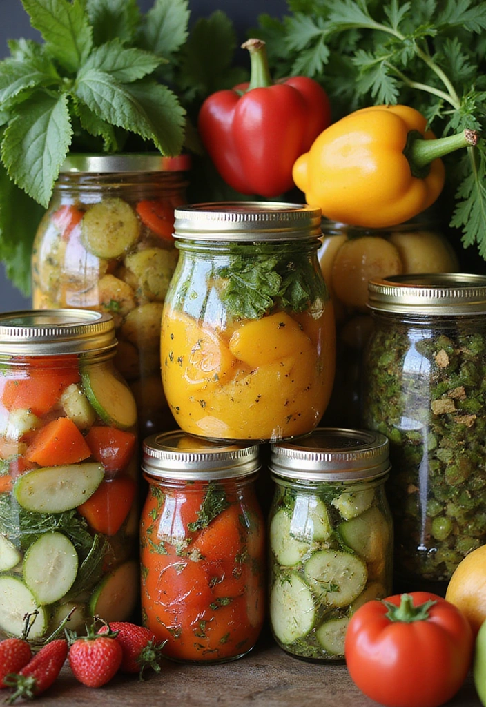 21 Step-by-Step Preserving Techniques That Will Transform Your Garden Harvest! - 3. Pickling