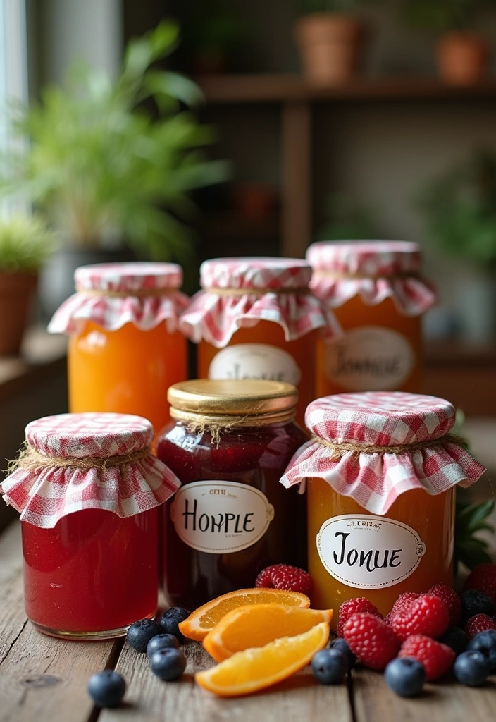 21 Step-by-Step Preserving Techniques That Will Transform Your Garden Harvest! - 6. Making Jams and Jellies