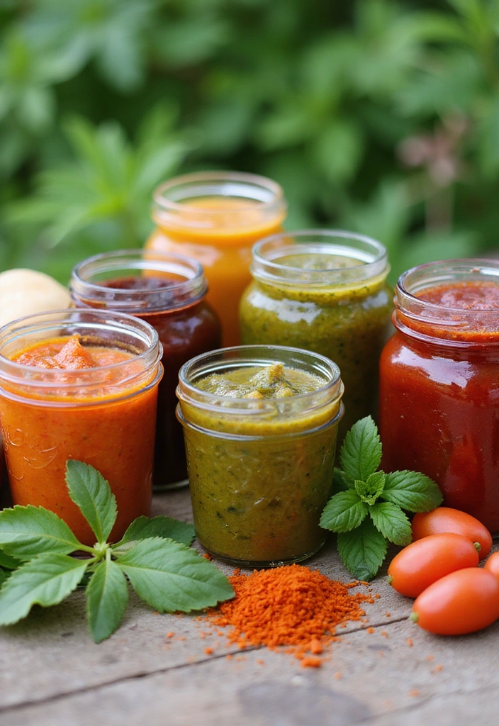 21 Step-by-Step Preserving Techniques That Will Transform Your Garden Harvest! - 8. Chutneys and Salsas