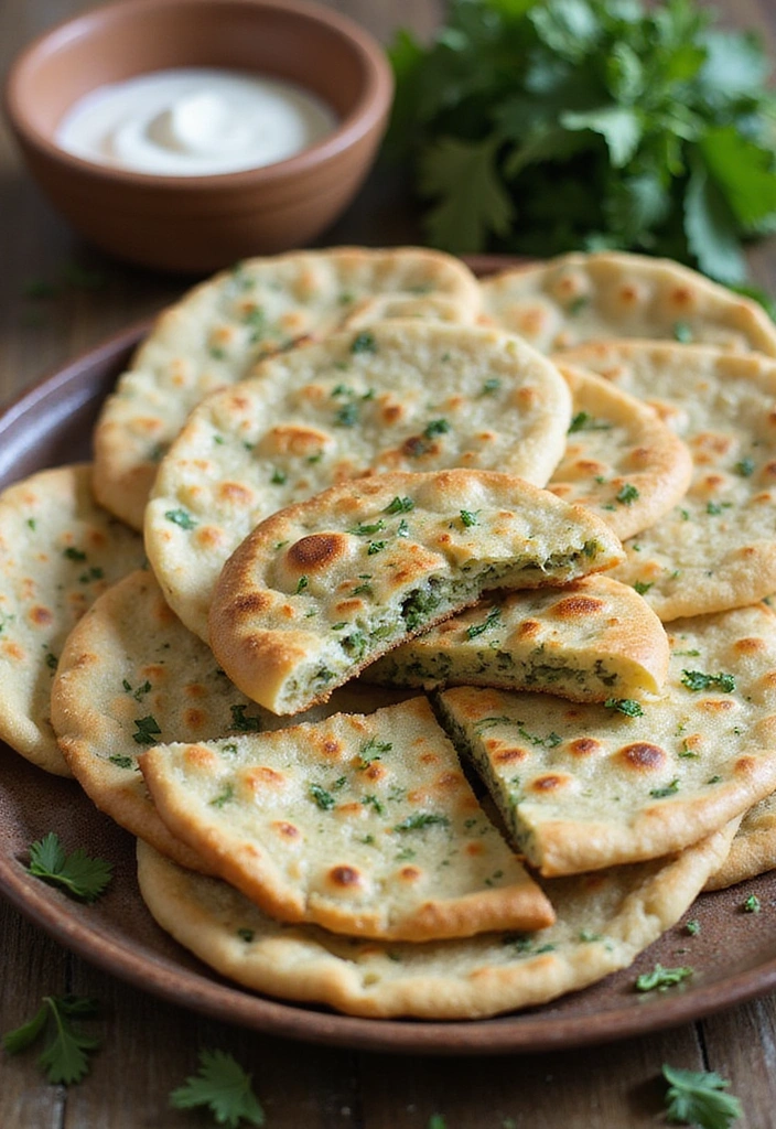 25 Delicious Foraging Recipes You Can Make With Just a Basket and a Little Adventure! - 13. Wild Herb Flatbread