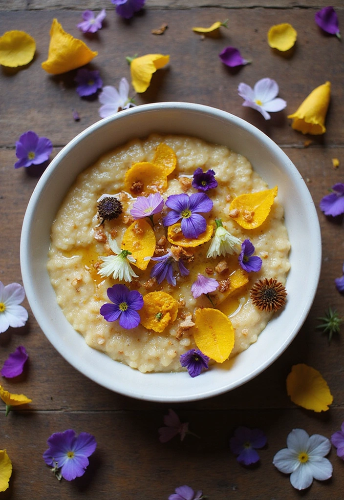 25 Delicious Foraging Recipes You Can Make With Just a Basket and a Little Adventure! - 14. Honey and Wildflower Grits