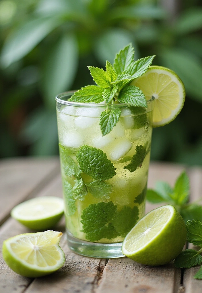 25 Delicious Foraging Recipes You Can Make With Just a Basket and a Little Adventure! - 16. Wild Mint Mojito