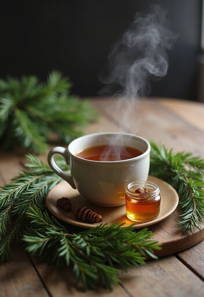 25 Delicious Foraging Recipes You Can Make With Just a Basket and a Little Adventure! - 18. Pine Needle Tea