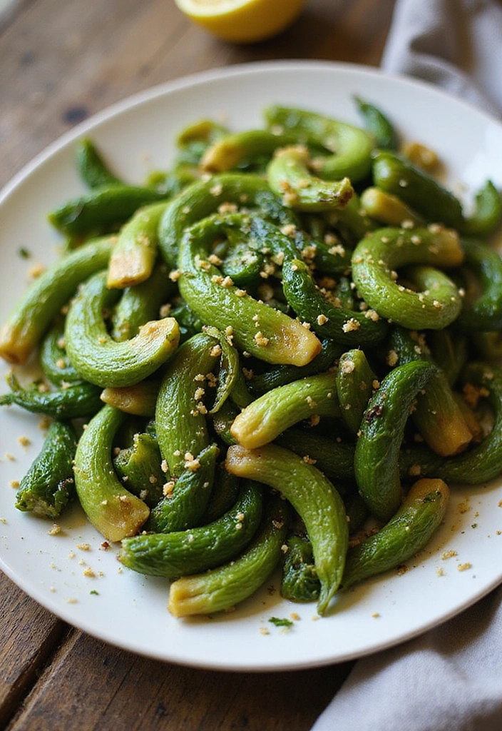 25 Delicious Foraging Recipes You Can Make With Just a Basket and a Little Adventure! - 23. Fiddlehead Ferns with Lemon