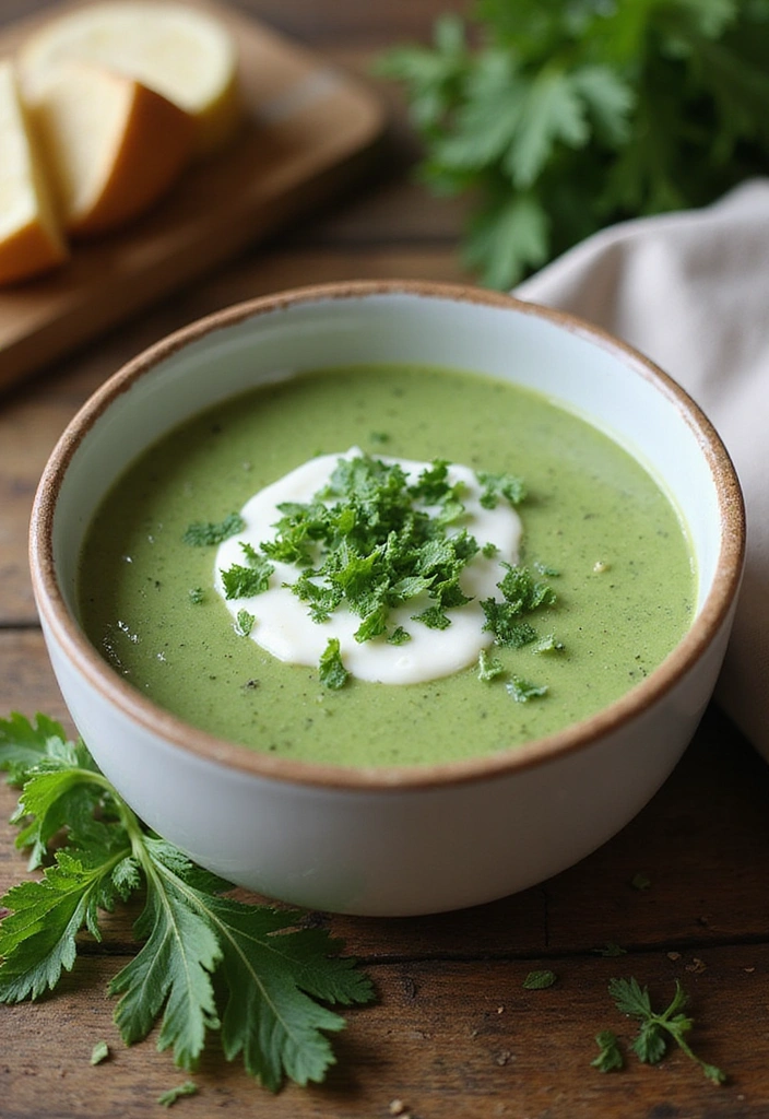 25 Delicious Foraging Recipes You Can Make With Just a Basket and a Little Adventure! - 4. Nettles Soup