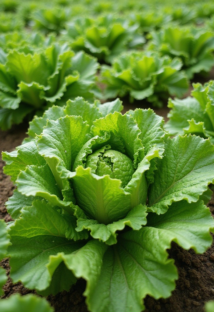 8 Vegetables That Get a Boost from Crushed Egg Shells (Harvest More This Season!) - 6. Lettuce: Leafy Greens Rejoice