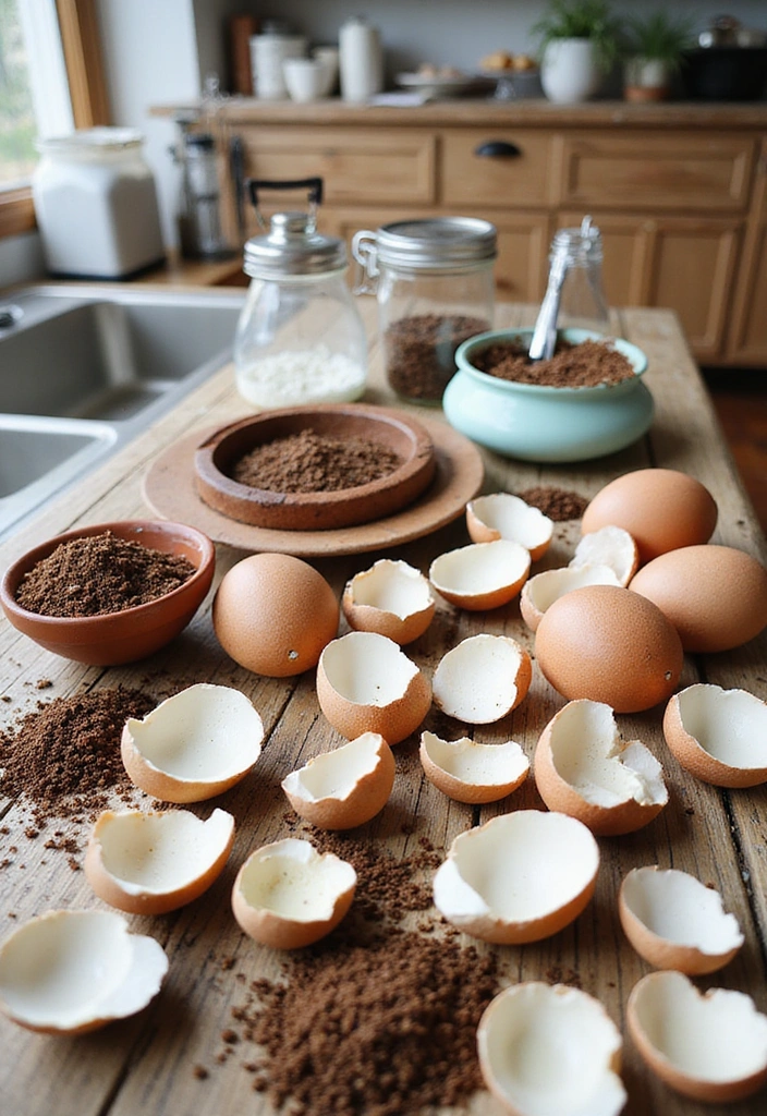 New to Gardening? Here’s Why You Must Compost Coffee Grounds and Eggshells (It’s Super Easy!) - 8. Creative Ways to Reuse Coffee Grounds and Eggshells