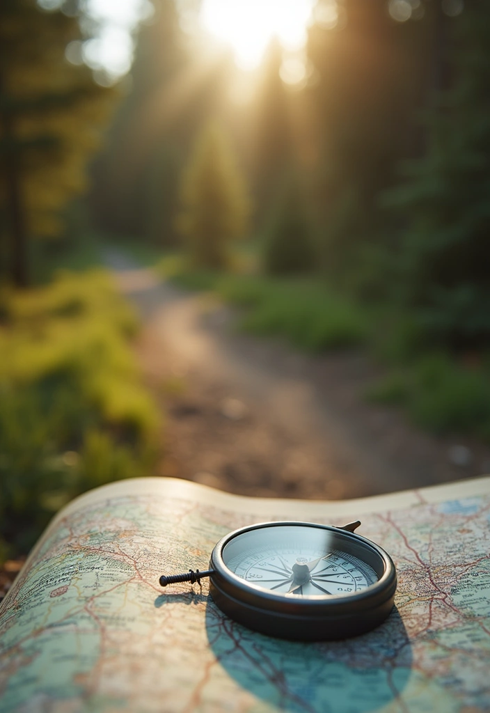 Top 20 Essential Items for Your 72 Hour Survival Kit (Prepare for Anything!) - 8. Compass and Map