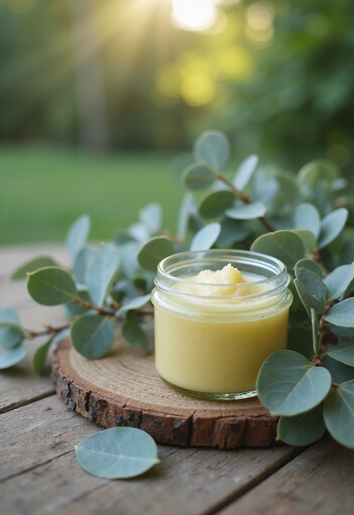 10 DIY Salves for Minor Cuts and Burns That Will Change Your First Aid Game Forever! - 10. Eucalyptus Healing Salve