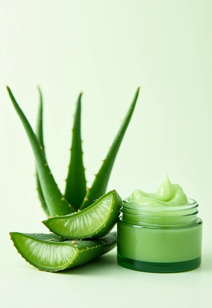 10 DIY Salves for Minor Cuts and Burns That Will Change Your First Aid Game Forever! - 5. Aloe Vera Soothing Salve